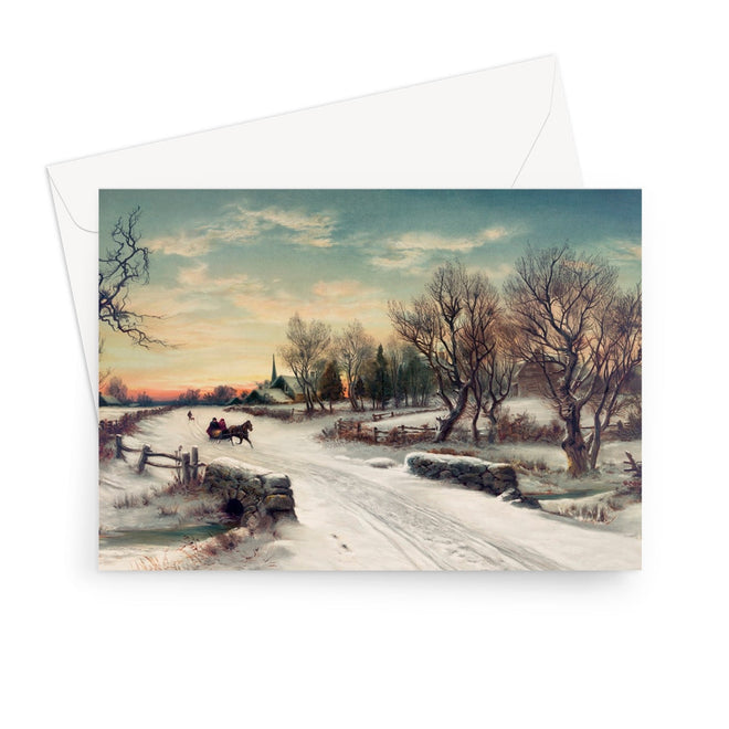 Christmas Morning (1880) by W.C. Bauer