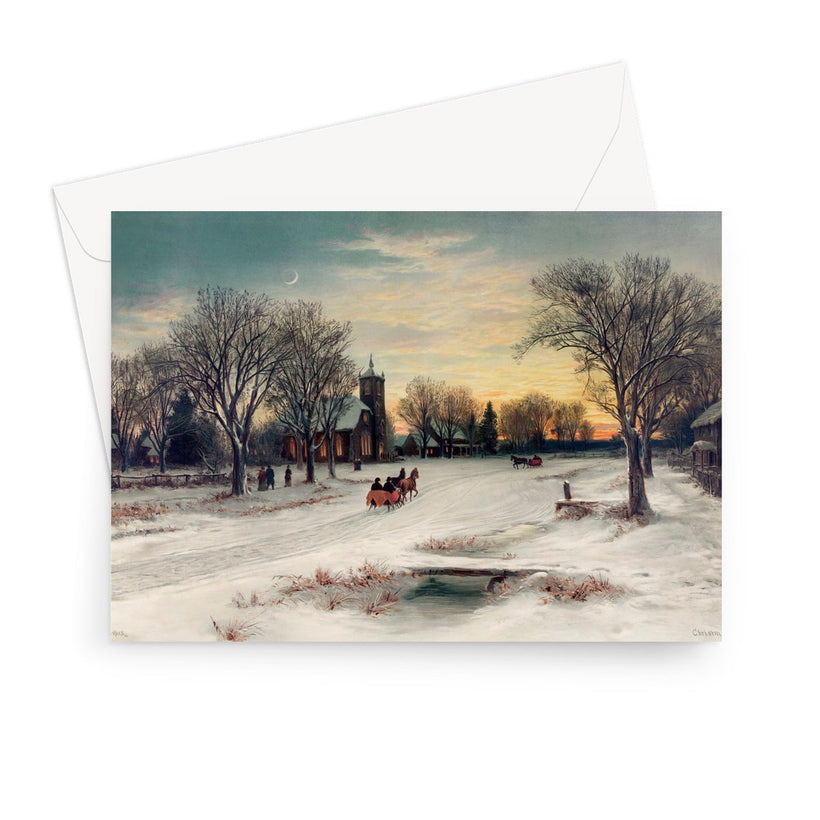 Christmas Eve (1885) by W.C. Bauer