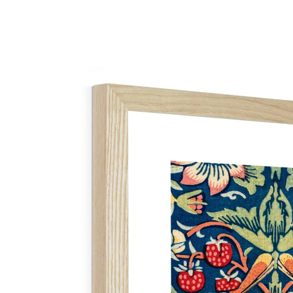 Buy William Morris framed prints in A2, A3 and A4 sizes from Arty Stuff, the Wall Art Store. Morris's vintage nature-inspired green, blue and red Strawberry Thief framed print design is a great gift for people who love their home, to add a pop of colour, and as a gift for mums, sisters and friends. Available in black, natural and white frames.