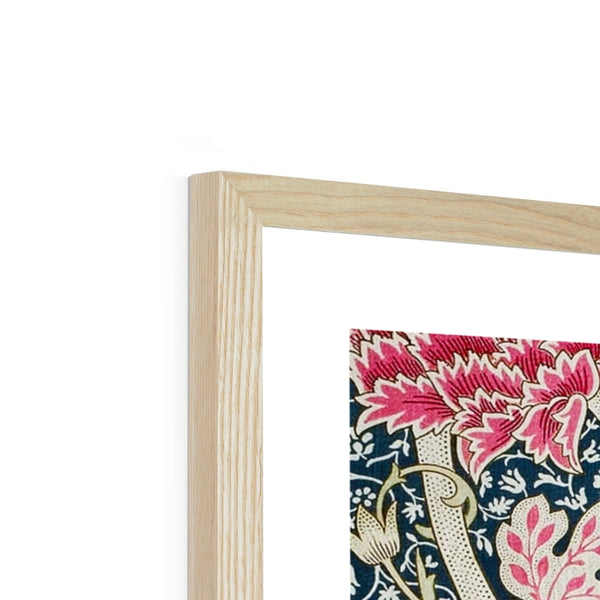 Buy William Morris framed prints in A2, A3 and A4 sizes from Arty Stuff, the Wall Art Store. Morris's vintage nature-inspired pink, red and green Cray framed print design is a great gift for people who love their home, to add a pop of colour, and as a gift for mums, sisters and friends. Available in black, natural and white frames.