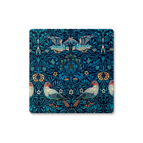 Buy William Morris coasters from Arty Stuff, the Wall Art Store. Morris's Birds coaster design is a great gift for tea and coffee lovers, to add a pop of colour to your home. Pair with the William Morris placemats and William Morris mugs to complete the set.