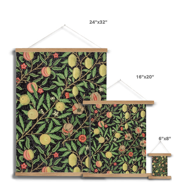 'Fruit' by William Morris Fine Art Print with Hanger