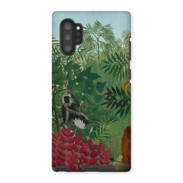 Tropical Forest & Monkeys Tough Phone Case