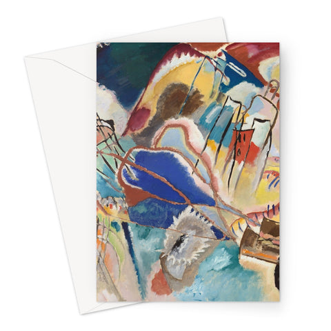 Improvisation No. 30 (Cannons) Greeting Card