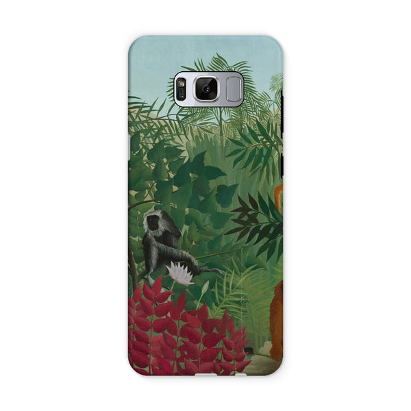Tropical Forest & Monkeys Tough Phone Case