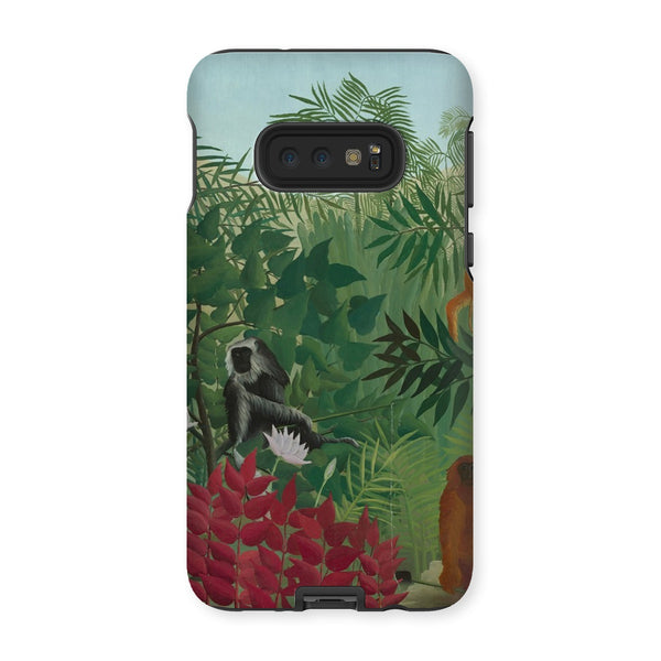 Tropical Forest & Monkeys Tough Phone Case