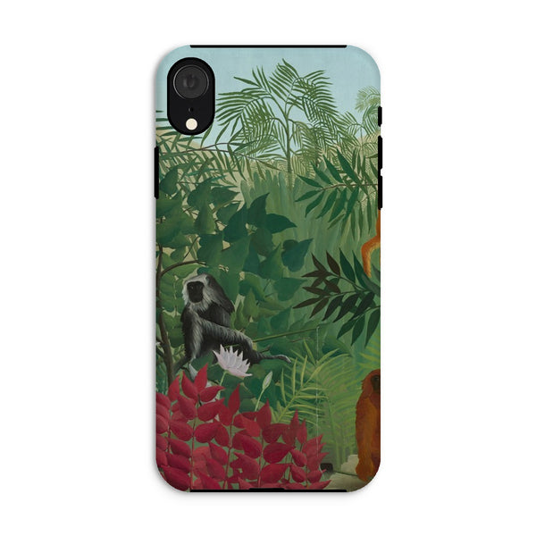 Tropical Forest & Monkeys Tough Phone Case