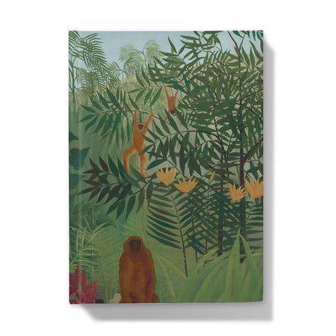 Tropical Forest & Monkeys Hardback Journal