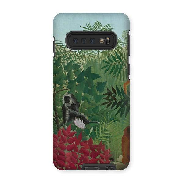 Tropical Forest & Monkeys Tough Phone Case