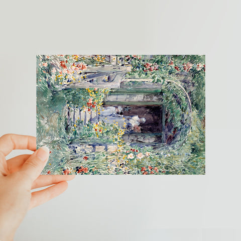 The Garden in its Glory Classic Postcard